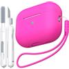 MHYALUDO Custodia Compatibile con AirPods Pro 2 Case,Custodia Airpods Pro 2