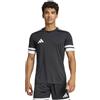 Adidas Maglia Calcio Uomo Adidas Squadra 25 Nero Bianco