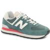 New Balance Sneakers New Balance 574 Verde Rosso