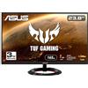 ASUS TUF Gaming Monitor da 23,8 1080P (VG249Q1R) - Full HD, IPS, 165Hz (supporta 144Hz), 1ms, Extreme Low Motion Blur, Speaker, FreeSync™ Premium, Shadow Boost, montabile VESA, DisplayPort, HDMI