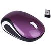 Hesupy Wireless Mini Mouse del computer Gaming Piccolo mouse portatile 1600 DPI USB ottico ergonomico Mouse USB per il computer portatile del PC Regalo (Purple)