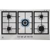 Electrolux KGS9536SX Pro-Slim Profile 2.0 Piano cottura a gas cm. 90 - inox