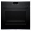 Bosch HBA272BB3 Serie 4 Forno incasso Ventilato 60 cm - Nero - Capacità 71 L - Classe A+ - Display Touch a LED bianco - Pirolisi+Idrolisi - Aria Calda 3D - temperatura 30-275 °C - Programi automatici (10) - Funzione pizza - frittura ad aria