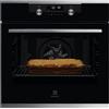 ELECTROLUX KOFDP76X Forno incasso elettrico SurroundCook serie 600 pirolitico - Estetica inox antimpronta - 8 Funzioni - Funzione Pizza - Classe A+
