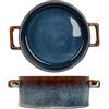 Cosy & Trendy Set di 4 ciotole per zuppa in porcellana Quintana, blu, 45 cl