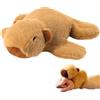 Meleager Capybara Braccialetti Slap per Bambini, Peluche Capybara, Regalo Capybara per bambini, braccialetto a scatto Capybara imbottito, peluche Capybara per ragazze e ragazzi
