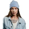 TODO 50% cashmere, berretto da donna, in lana merino Slouchy, berretto in lana merino da donna, berretto invernale in cashmere, Blu, Taglia unica