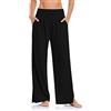 NOAGENJT pantaloni donna comodi da lavoro pantaloni yoga donna estivi cotone leggings sportivi donna pantaloni palestra vita alta t shirt lunga donna per leggings pantaloncini costume donna Nero-3 12.99