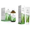 OPUS RURI Set Dentifricio Senza Fluoro Naturale Aloe Arborescens 75 ml + Collutorio 250 ml - Igiene Orale Completa e Freschezza - Con Oli Essenziali e Ingredienti Naturali