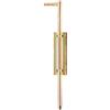 Alberts 410216 Asta blocca porta, da saldare, zincata gialla, 400 mm