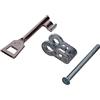 BMH 11000017 Inserto per la conversione da PZ a BB | Include 1 Chiave e 1 Vite di Fissaggio, Grigio