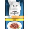Gourmet Purina Gourmet Perle Mini filetti per gatti in salsa con pollo 85g
