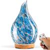 Porseme diffusore di aromi in vetro da 280 ml con telecomando, diffusore in vetro soffiato a mano per oli essenziali, spegnimento automatico, umidificatore timer per la casa