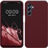 kwmobile Cover per Samsung Galaxy A16 5G Custodia - Back Case per Smartphone in Silicone TPU - Protezione Gommata - viola bordeaux