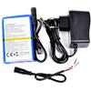 AFTERTECH PACCO BATTERIA PILA 12V 3000mAh 3Ah RICARICABILE AL LITIO 95x60x20mm F2D2