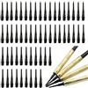Aatpuss 200 Pezzi Freccette Plastica,Punte Freccette Soft-Nero,per Bersaglio Elettronico,Darts Parts, Freccette Professionali, Accessori per Freccette, Plastica Darts per Bersaglio (Nero)
