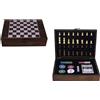 AnticaPorta Completo Scacchi Fiches Carte Poker Ramino richiudibile