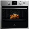 ELECTROLUX KOCGS30TX Forno Elettrico da Incasso Ventilato Multifunzione 70 Litri SteamCrisp Pizza Serie 700