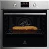 Electrolux KOFFP46TX Forno Elettrico da Incasso Ventilato Multifuzione 72 Litri 60 cm Classe A Pirolitico colore Inox