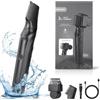 AOGOE Rasoio Elettrico Corpo Uomo, 3 In 1 Rasoio Corpo Uomo, Impermeabile IPX5 Depilatore Corpo Uomo, Rasoio Parti Intime con Pettini Regolabili 3-12 mm, Wet&Dry, per Viso&Corpo, Regali per Uomo