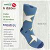 Baciuzzi le Babbuu by Baciuzzi Calze ANTISCIVOLO in fibra di Bambù - Stelle Avio 1-2 Anni