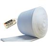 Doubleyou Geovlies & Baustoffe Tessuto non tessuto di drenaggio, 10 m, calza filtrante per tubi di drenaggio, DN100/DN80, tubo filtrante, perfetto per sistemi di drenaggio, durevole, protezione da