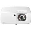 Optoma Videoproiettore Optoma UHZ35ST Proiettore a raggio standard 3500 ANSI lumen DLP UHD 4K (3840x2160) Compatibilità 3D Bianco [E9PD7LD11EZ2]