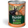 Monge Cane Mini Bwild Anatra e Zucca 400 g PROMO 24 pezzi!