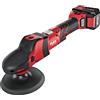 Flex Lucidatrice rotante a batteria PE 150 18.0-EC/5.0 Set (max. corpo lucidante ø 160 mm, piastra di supporto ø 150 mm, lucidatrice, velocità a vuoto 150 - 1450 /min) 447.153