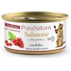 DALLA GRANA PURA NATURA - STERILIZZATI - SALMONE E RIBES ROSSO
