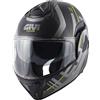 Givi casco modulare X.30 Pulsar - Nero Opaco Titanio Giallo