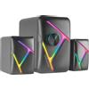 Mars gaming Altoparlante Mars Gaming MS-H21 subwoofer RGB 2.1 35W Nero