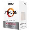 Amd Processore Amd Athlon 3000G 3.5Ghz Am4 2667Mhz 35W [YD3000C6FHSBX]