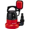 EINHELL Elettropompa Acqua Chiare 350W Gc-Sp3580Ll per Giardino con Potenza 8000 l-h e Cavo Elettrico di 10 Metri