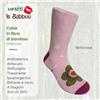 Baciuzzi le Babbuu by Baciuzzi Calze ANTISCIVOLO in fibra di Bambù - Ninfa Rosa 5-6 Anni