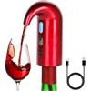 BANGDILS Aeratore elettrico per decanter per vino, aeratore per vino rosso One Touch, aeratore e dispenser per vino intelligente con tipo C ricaricabile per casa e bar