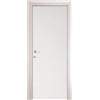 Porta battente da interno reversibile in frassino bianco 80x210 cm