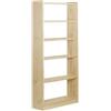 Scaffale in legno gala con ripiani larghezza 80 cm