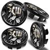 Biomar Labs Tappi Coprimozzo 68mm Compatibili con BMW 36136783536 CB 33