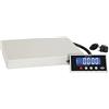WEDO Bilancia per pacchi 100 Plus 100 kg/10 g incl. alimentatore di rete, grigio
