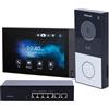Akuvox Kit videocitofono IP POE Akuvox KIT03-IP per unifamiliare con monitor interno