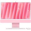 Apple iMac 24" 2024 4.5K M4 10C/10G 16/256GB Pink MWV43T/A NUOVO