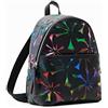 Desigual, Back_ONYX MOMBASA MINI 2000 BLACK Donna, Nero, taglia unica