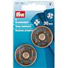 Prym 30 Millimetri Ottone Antico Cucire Snap Fasteners, Confezione da 2