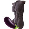 HiSmith STOY0680 Male Body Torso 3D Realistic Sex Toy Doll with Big Dildo