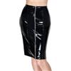 Black Level Tight-fitting Vinyl Skirt 2851776 Black M