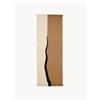 Ferm Living Passatoia kilim in lana tessuta a mano con frange Soil
