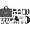 Godox Kit1 con 2 ML30 e 1 ML60 con accessori