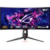ASUS ROG Swift OLED PG34WCDM Monitor Gaming OLED curvo da 34" pollici (33,9), 3440x1440 800R, 240 Hz, Tempo di Risposta di 0,03 ms (GTG), G-SYNC, ROG Smart KVM, USB-C 90 W, DisplayWidget Center, Nero