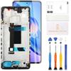 LADYSON Schermo LCD per Xiaomi Redmi Note 12 PRO Plus 5G Display LCD per Xiaomi Redmi Note 12 Pro 5G Touch Screen Digitizer Display Assembly Kit di Riparazione 6.67 Pollice Nero con Telaio